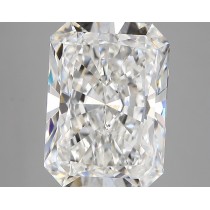 Lab Created 6.02 Carat F-VVS2 Radiant Cut Diamond
