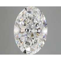 Lab Created 5.11 Carat E-VS1 Oval Diamond Lab Created 5.11 Carat E-VS1 Oval Diamond