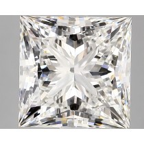 Lab Created 5.08 Carat E-VVS2 Princess Cut Diamond