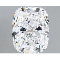 Lab Created 2.14 Carat D-VVS2 Cushion Cut Diamond Lab Created 2.14 Carat D-VVS2 Cushion Cut Diamond