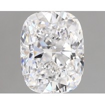 Lab Created 1.23 Carat D-VVS1 Cushion Cut Diamond Lab Created 1.23 Carat D-VVS1 Cushion Cut Diamond