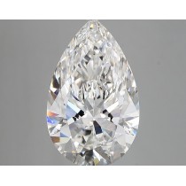 Lab Created 4.93 Carat E-VVS2 Pear Shaped Diamond Lab Created 4.93 Carat E-VVS2 Pear Shaped Diamond