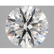 Lab Created 3.67 Carat D-VS1 Round Diamond