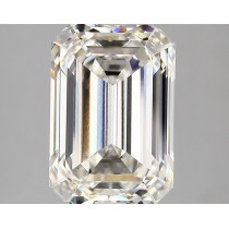 Lab Created 5.07 Carat G-VS1 Emerald Cut Diamond Lab Created 5.07 Carat G-VS1 Emerald Cut Diamond