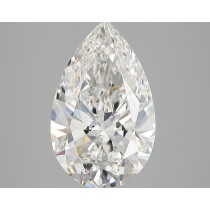 Lab Created 3.56 Carat F-VVS2 Pear Shaped Diamond Lab Created 3.56 Carat F-VVS2 Pear Shaped Diamond