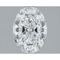 1.41 Carat D-VS2 Oval Natural Diamond