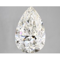 Lab Created 5.15 Carat G-VVS2 Pear Shaped Diamond Lab Created 5.15 Carat G-VVS2 Pear Shaped Diamond
