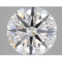Lab Created 4.61 Carat F-VVS2 Round Diamond