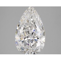 Lab Created 3.03 Carat E-VVS2 Pear Shaped Diamond Lab Created 3.03 Carat E-VVS2 Pear Shaped Diamond