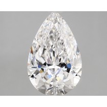 Lab Created 2.69 Carat D-VVS2 Pear Shaped Diamond Lab Created 2.69 Carat D-VVS2 Pear Shaped Diamond