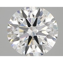 Lab Created 2.24 Carat D-VVS2 Round Diamond