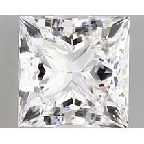 Lab Created 2.33 Carat E-VVS2 Princess Cut Diamond Lab Created 2.33 Carat E-VVS2 Princess Cut Diamond