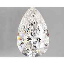 Lab Created 2.84 Carat G-VVS2 Pear Shaped Diamond Lab Created 2.84 Carat G-VVS2 Pear Shaped Diamond