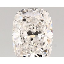 Lab Created 1.39 Carat D-VVS2 Cushion Cut Diamond