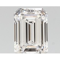 Lab Created 1.30 Carat D-VS1 Emerald Cut Diamond Lab Created 1.30 Carat D-VS1 Emerald Cut Diamond