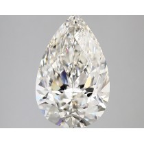 Lab Created 4.25 Carat G-VS1 Pear Shaped Diamond Lab Created 4.25 Carat G-VS1 Pear Shaped Diamond