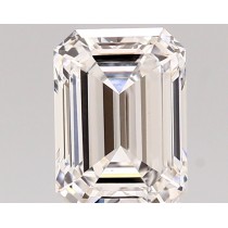Lab Created 1.47 Carat D-VVS2 Emerald Cut Diamond Lab Created 1.47 Carat D-VVS2 Emerald Cut Diamond