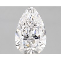 Lab Created 1.58 Carat D-VS1 Pear Shaped Diamond