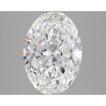Lab Created 5.23 Carat E-VS1 Oval Diamond Lab Created 5.23 Carat E-VS1 Oval Diamond