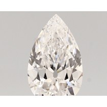 Lab Created 1.19 Carat D-VS1 Pear Shaped Diamond