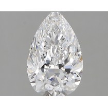 Lab Created 1.42 Carat D-VS1 Pear Shaped Diamond