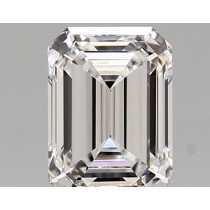 Lab Created 1.19 Carat D-VVS2 Emerald Cut Diamond