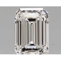Lab Created 1.45 Carat D-VS1 Emerald Cut Diamond Lab Created 1.45 Carat D-VS1 Emerald Cut Diamond