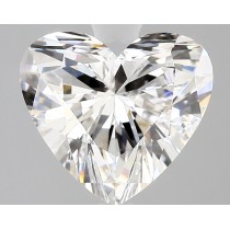 Lab Created 2.87 Carat E-VVS2 Heart Shaped Diamond Lab Created 2.87 Carat E-VVS2 Heart Shaped Diamond