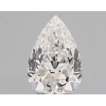 Lab Created 1.55 Carat D-VS1 Pear Shaped Diamond