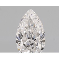 Lab Created 1.08 Carat D-VS1 Pear Shaped Diamond Lab Created 1.08 Carat D-VS1 Pear Shaped Diamond