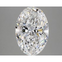 Lab Created 5.16 Carat E-VS2 Oval Diamond Lab Created 5.16 Carat E-VS2 Oval Diamond
