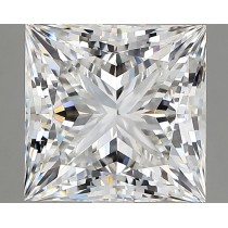 Lab Created 4.37 Carat E-VVS2 Princess Cut Diamond Lab Created 4.37 Carat E-VVS2 Princess Cut Diamond