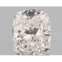 Lab Created 1.30 Carat D-VVS1 Cushion Cut Diamond Lab Created 1.30 Carat D-VVS1 Cushion Cut Diamond