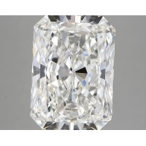 Lab Created 6.16 Carat F-VVS2 Radiant Cut Diamond