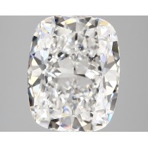 Lab Created 5.04 Carat E-VS1 Cushion Cut Diamond Lab Created 5.04 Carat E-VS1 Cushion Cut Diamond