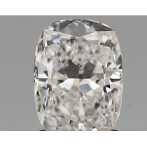 Lab Created 1.44 Carat D-VVS2 Cushion Cut Diamond
