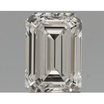 Lab Created 1.99 Carat E-VS1 Emerald Cut Diamond