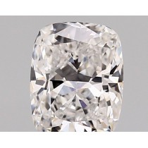 Lab Created 1.29 Carat D-VS1 Cushion Cut Diamond