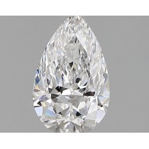 Lab Created 1.04 Carat D-SI1 Pear Shaped Diamond