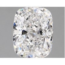 Lab Created 1.25 Carat D-VVS2 Cushion Cut Diamond Lab Created 1.25 Carat D-VVS2 Cushion Cut Diamond