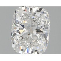 Lab Created 1.56 Carat D-SI1 Cushion Cut Diamond