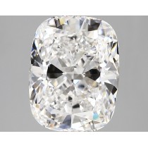 Lab Created 4.44 Carat D-VS1 Cushion Cut Diamond Lab Created 4.44 Carat D-VS1 Cushion Cut Diamond