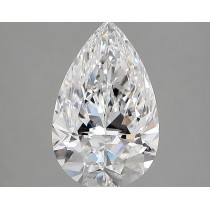 Lab Created 2.27 Carat D-VS1 Pear Shaped Diamond Lab Created 2.27 Carat D-VS1 Pear Shaped Diamond