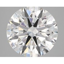 Lab Created 3.47 Carat D-VS1 Round Diamond