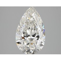 Lab Created 2.78 Carat F-VS2 Pear Shaped Diamond Lab Created 2.78 Carat F-VS2 Pear Shaped Diamond