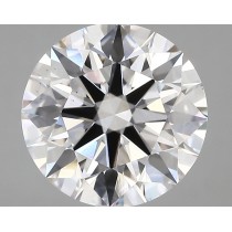 Lab Created 4.51 Carat D-VS2 Round Diamond