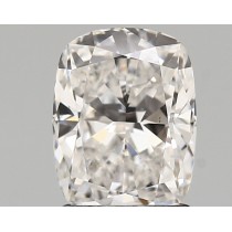 Lab Created 1.52 Carat D-VS1 Cushion Cut Diamond