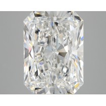 Lab Created 6.04 Carat E-VS1 Radiant Cut Diamond