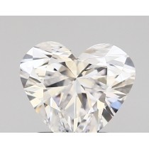 Lab Created 1.35 Carat D-VS1 Heart Shaped Diamond