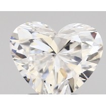 Lab Created 1.88 Carat D-VS1 Heart Shaped Diamond